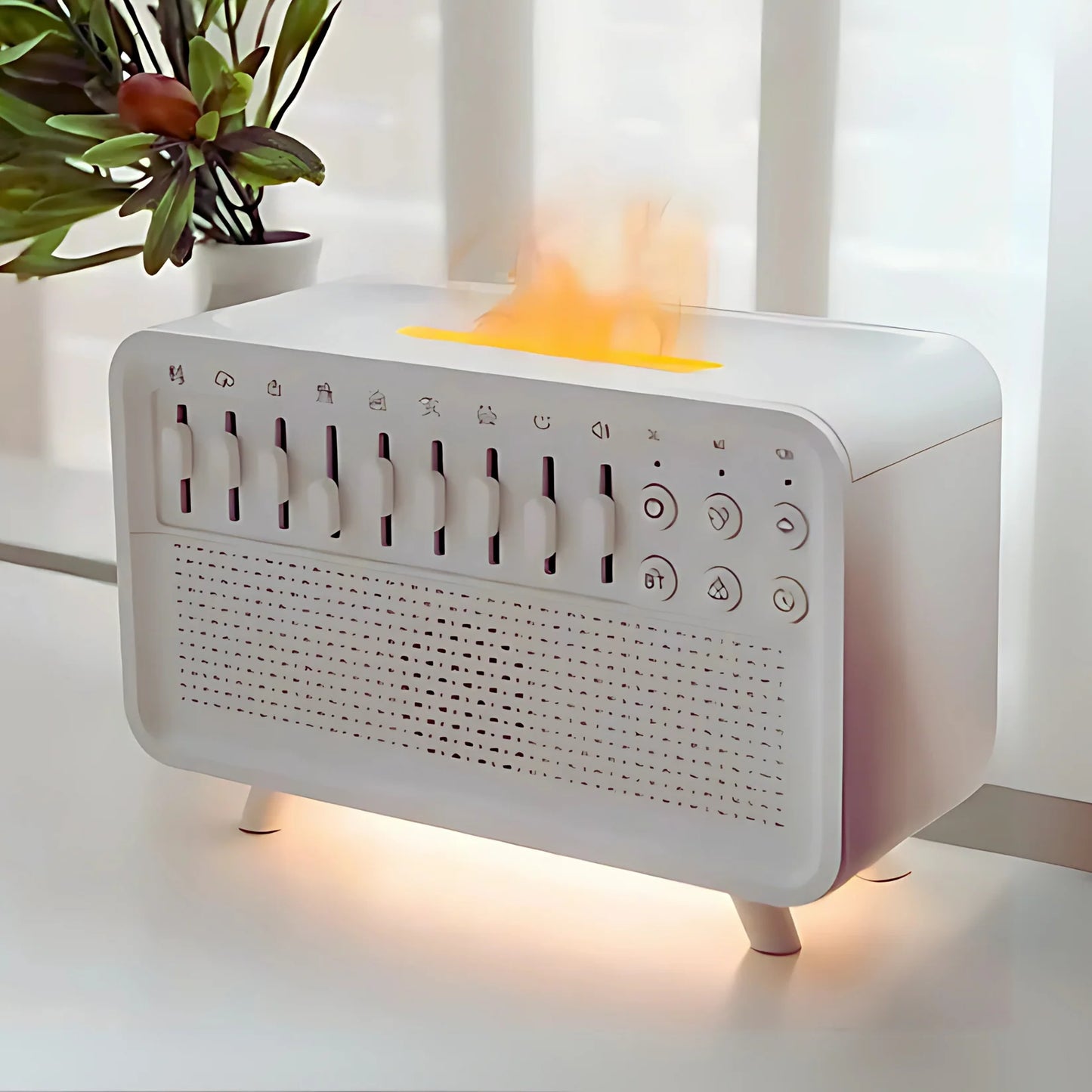 Máquina de ruido blanco con difusor de aroma